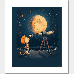 Warping Reality with Calvin and Hobbes Posters and Art